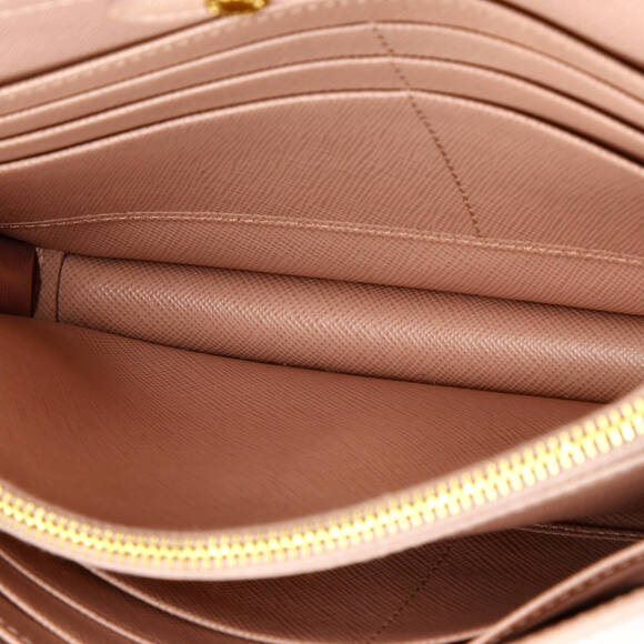 Wallet On Strap Saffiano Leather Small #188836P67B - Picture 5 of 7